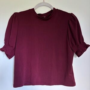 Maroon Top